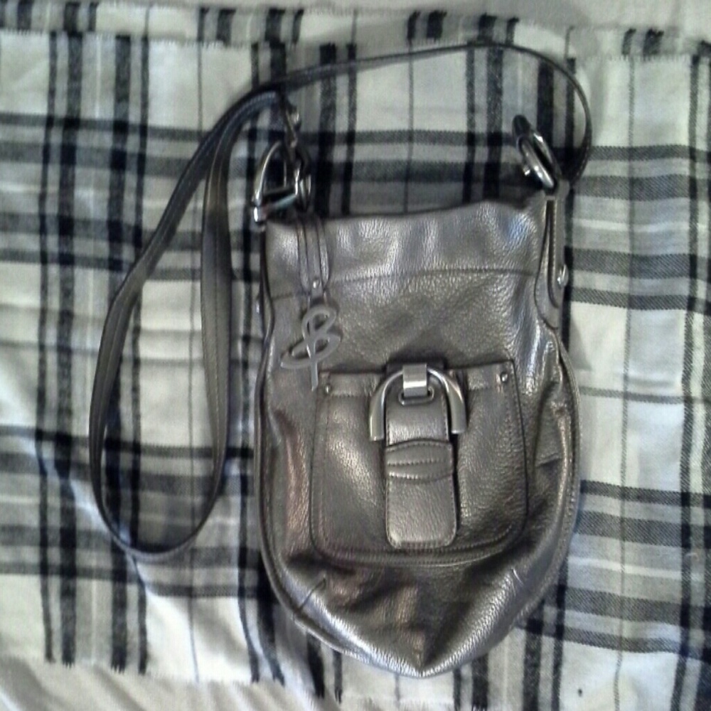 B Makowsky cross body purse